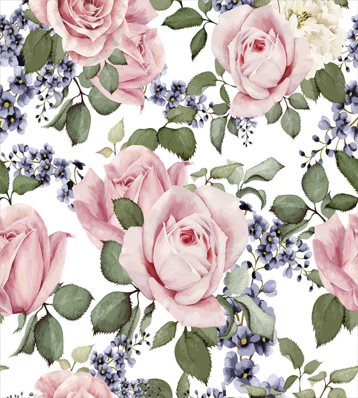 Flourishing Pink Flora — Pattern