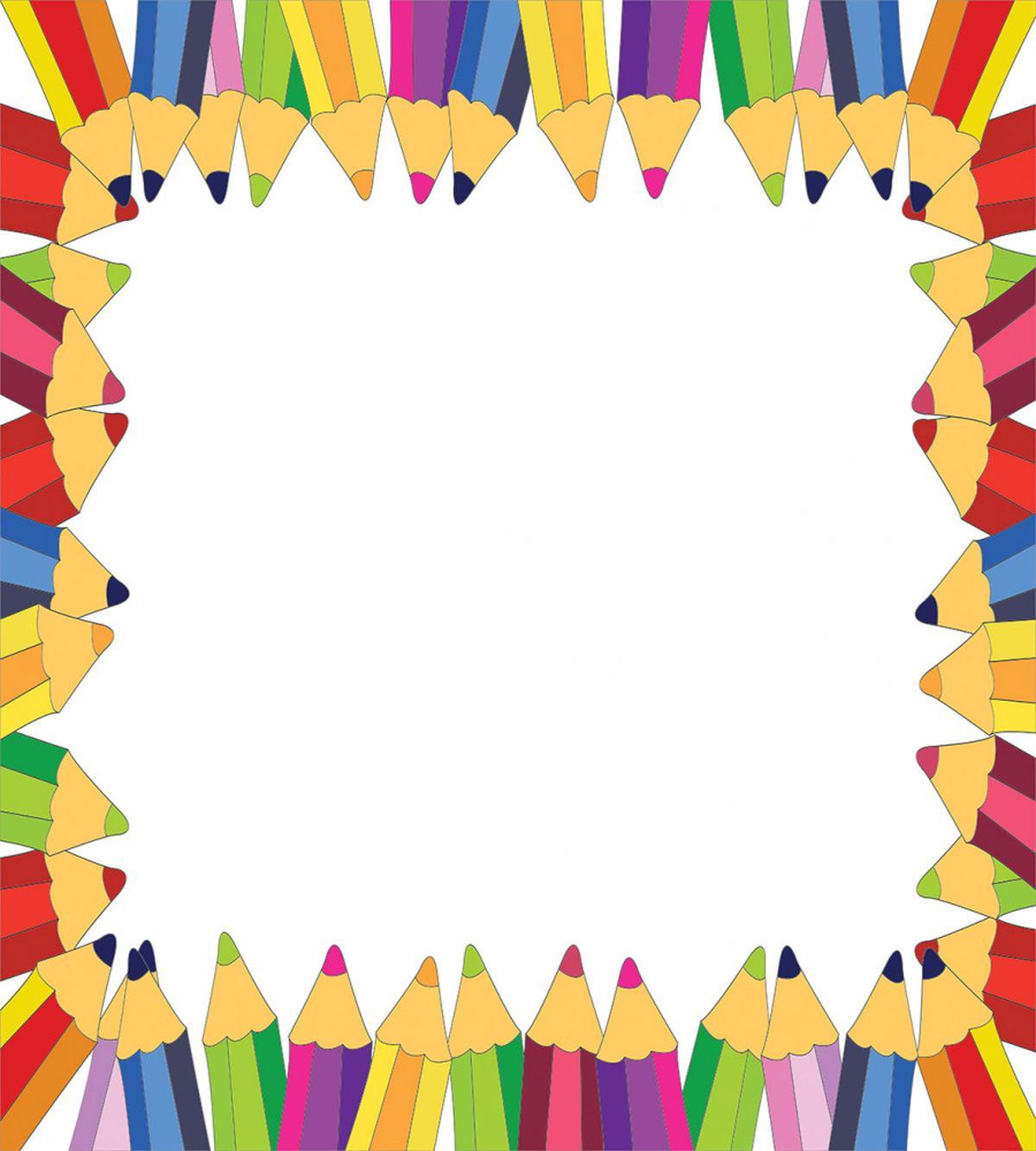 Colorful Pencils — Pattern