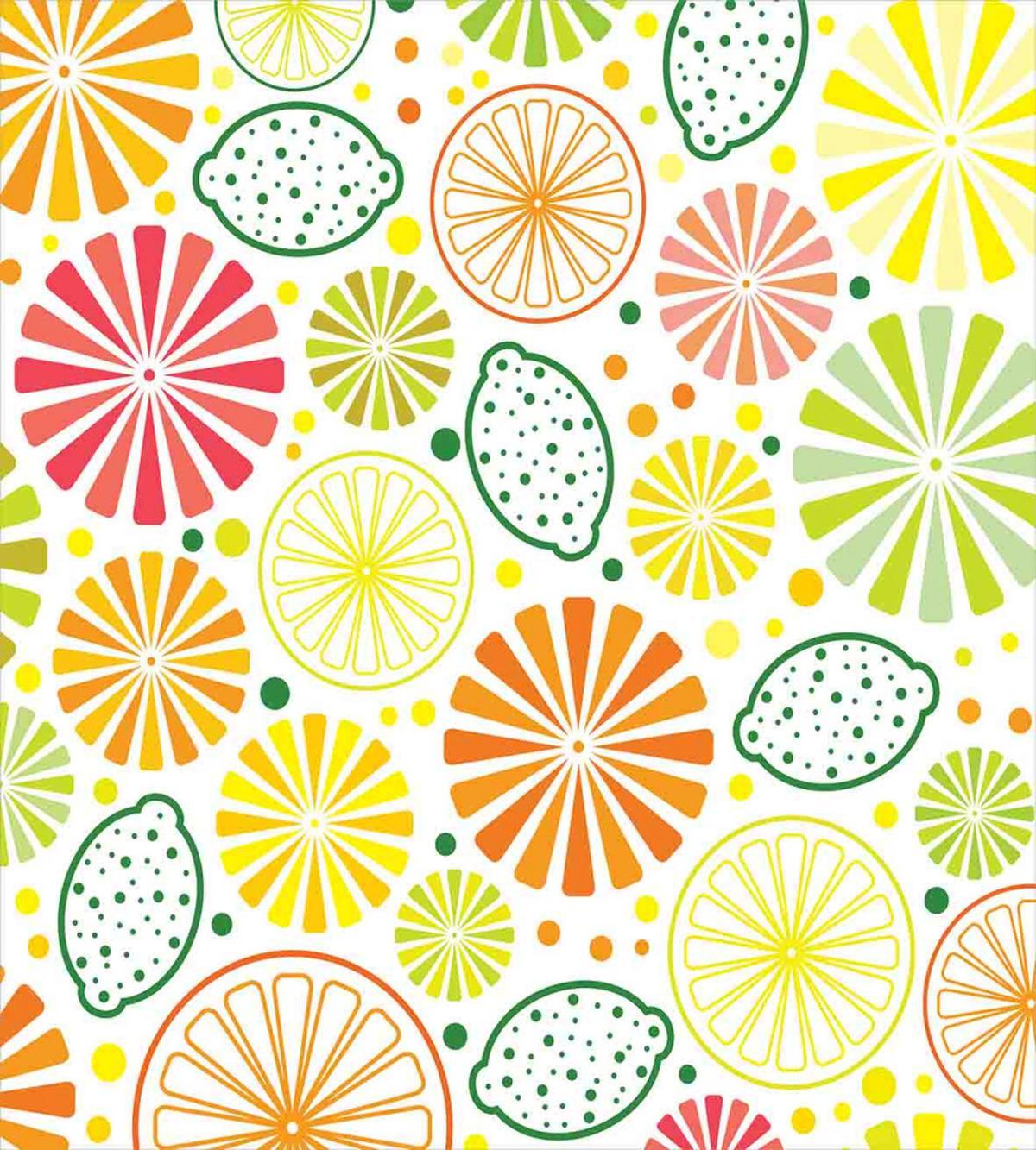 Tropical Clementine — Pattern