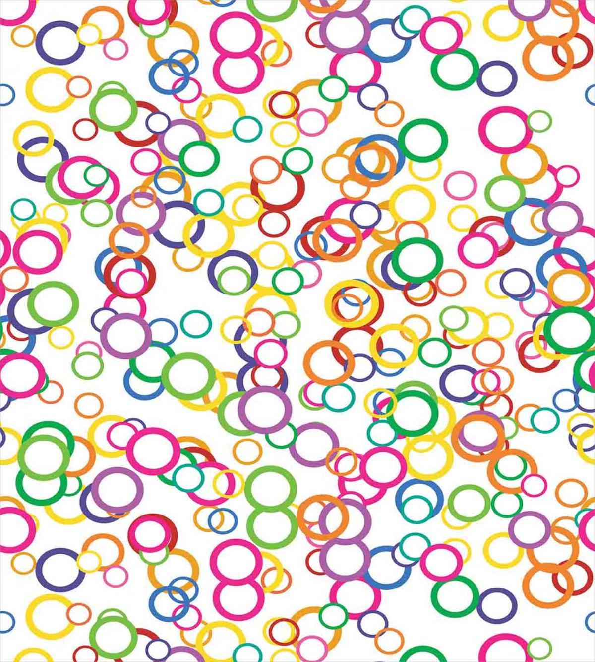 Colored Geometric Circle — Pattern