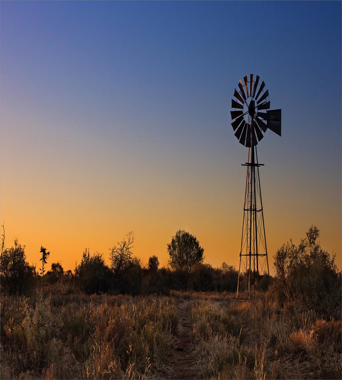 Sunset Rural Outdoors — Pattern