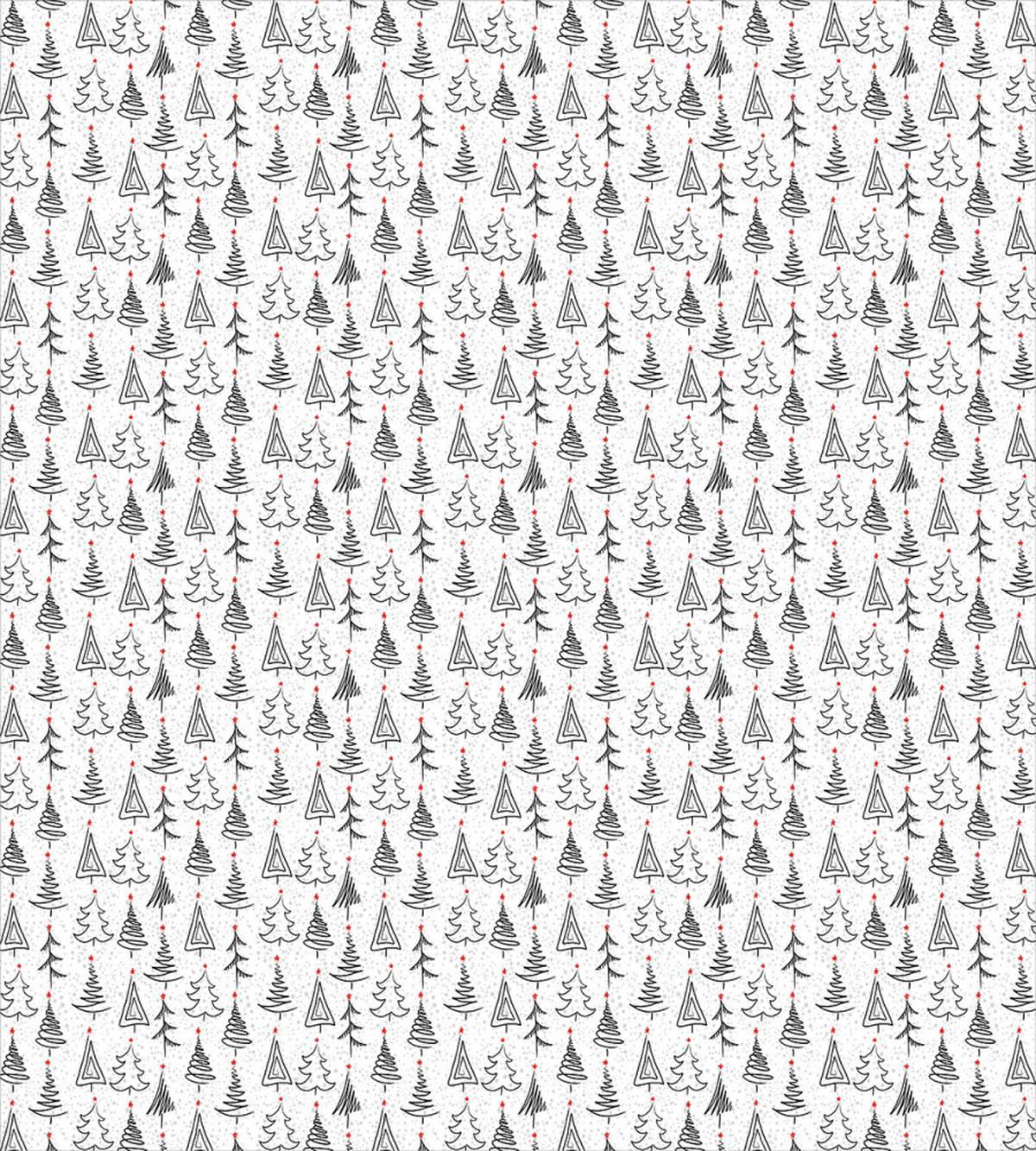 Doodle Sketch Style Stars — Pattern