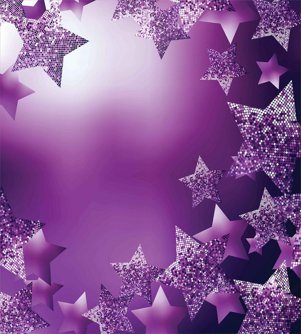 Xmas Stars Backdrop — Pattern