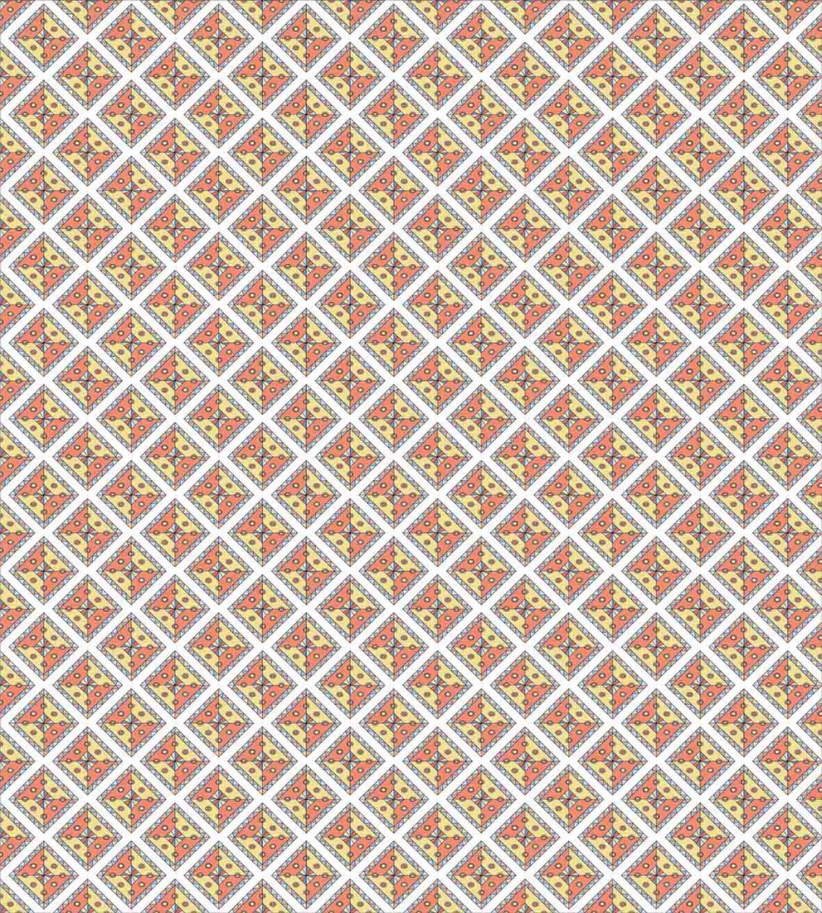 Rhombus Native Folk Art — Pattern