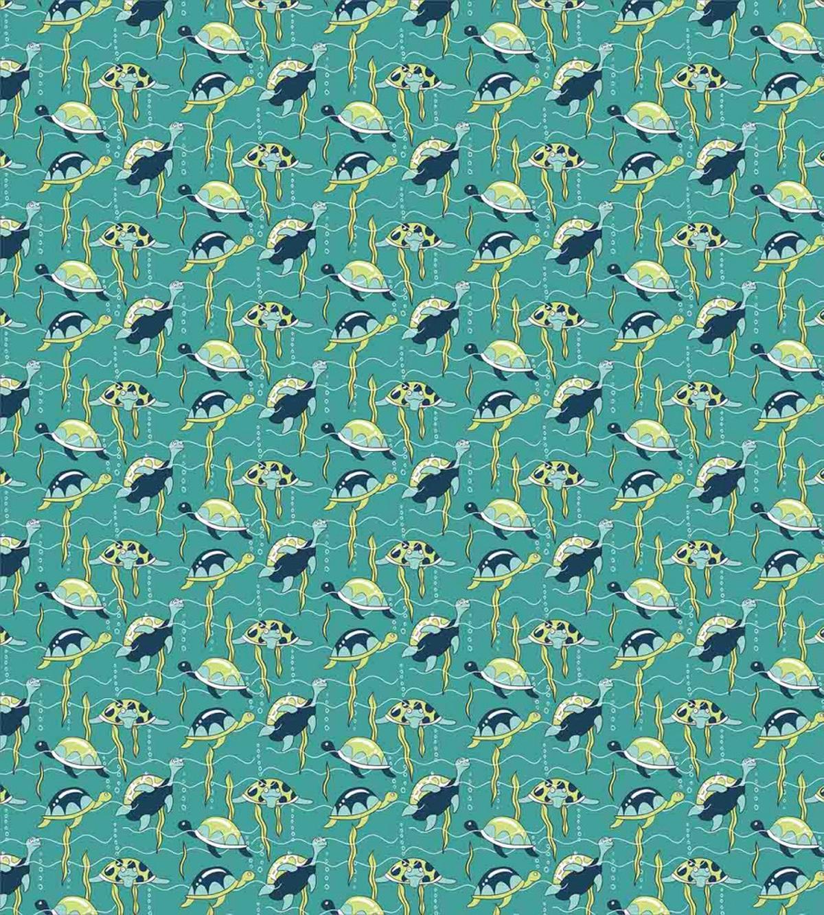 Ocean and Colorful Animals — Pattern