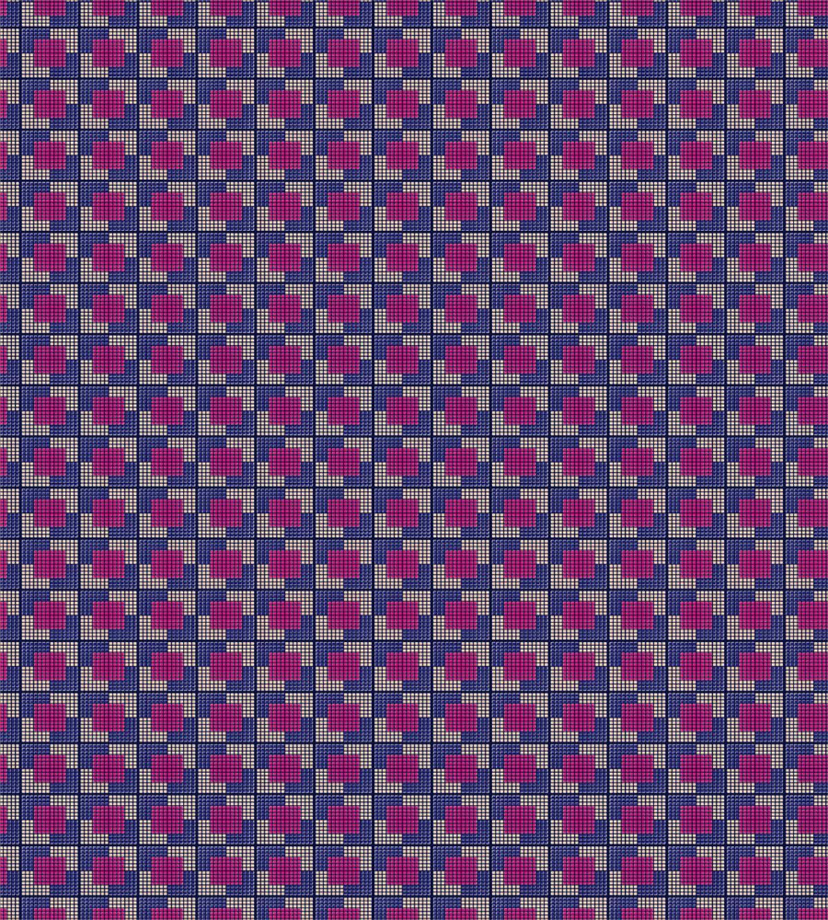 Blue Toned Squares — Pattern