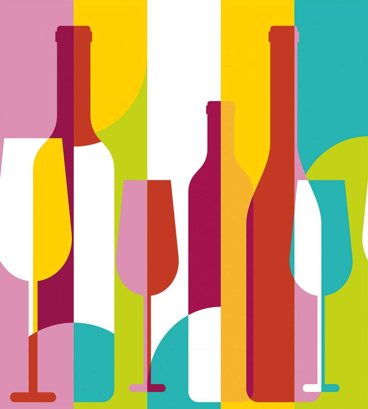 Colorful Abstract Drinks — Pattern