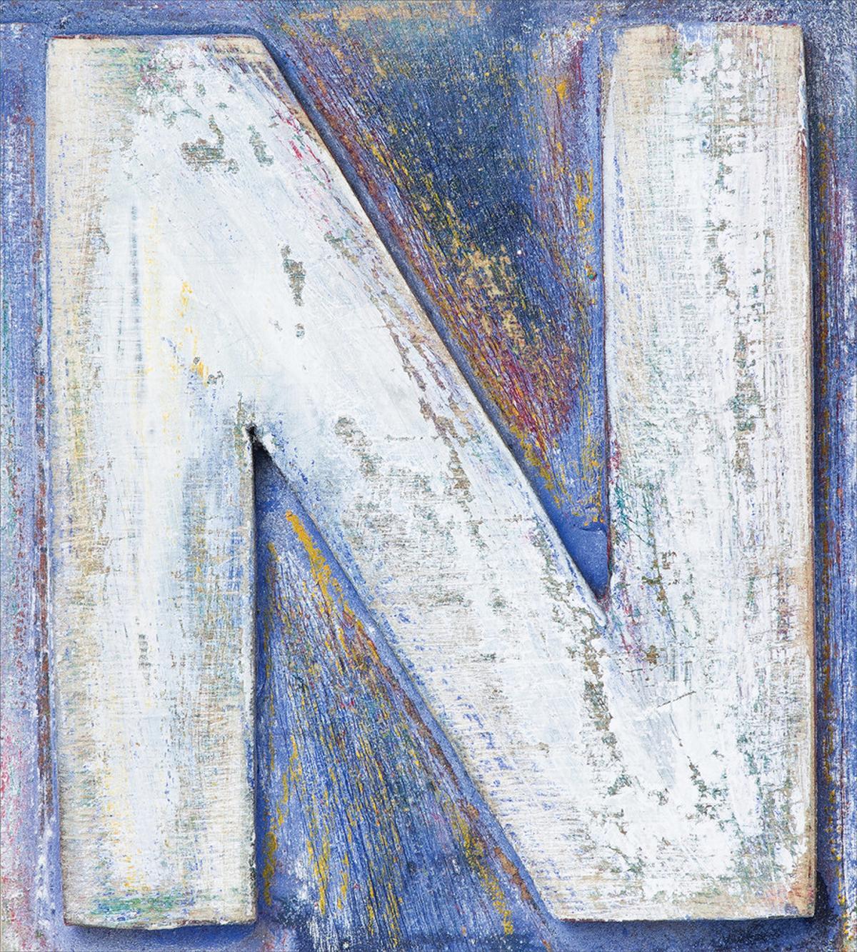 N from Alphabet — Pattern