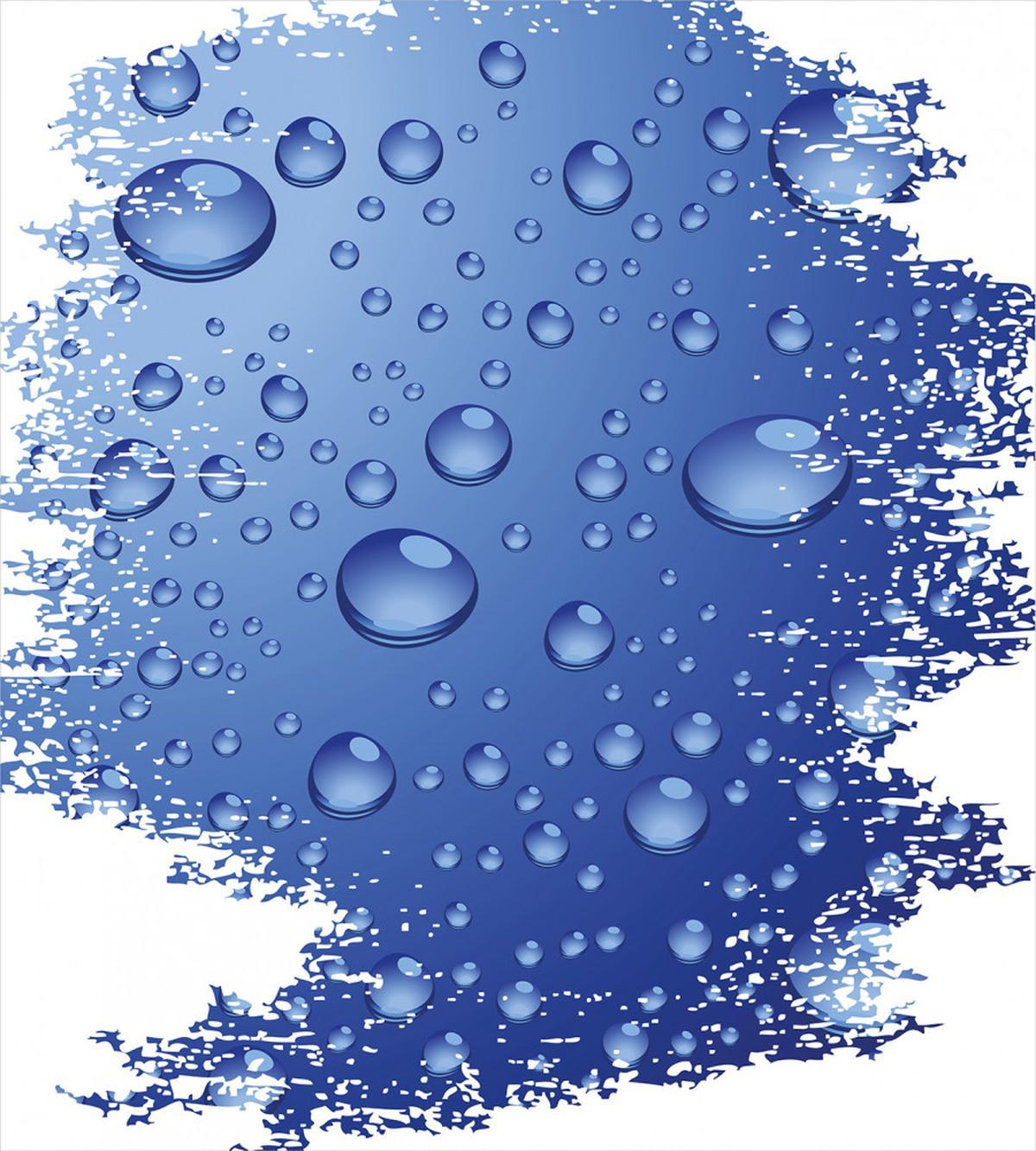 Bubble Water Rain Drop — Pattern