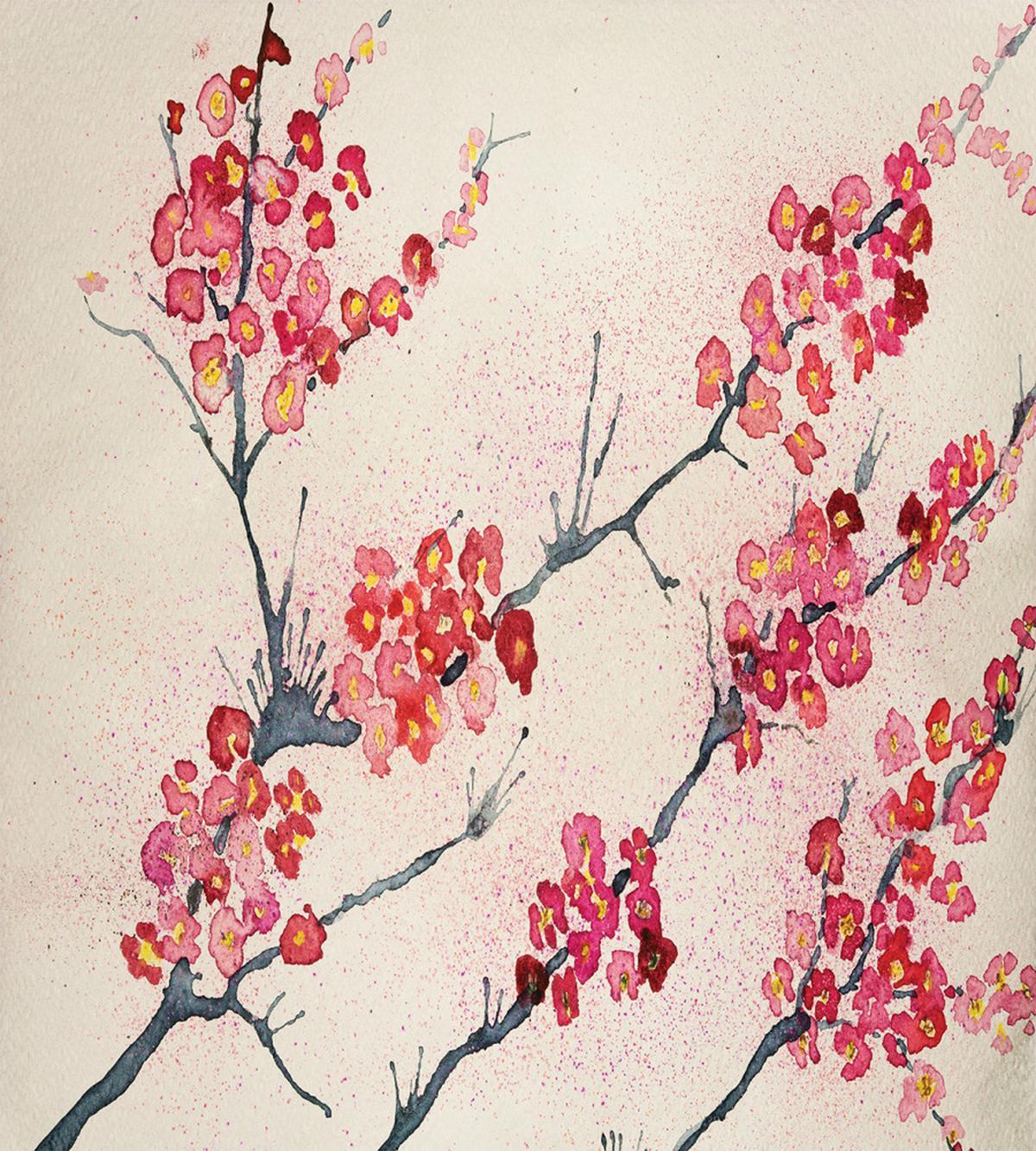 Vintage Sakura Flowers — Pattern