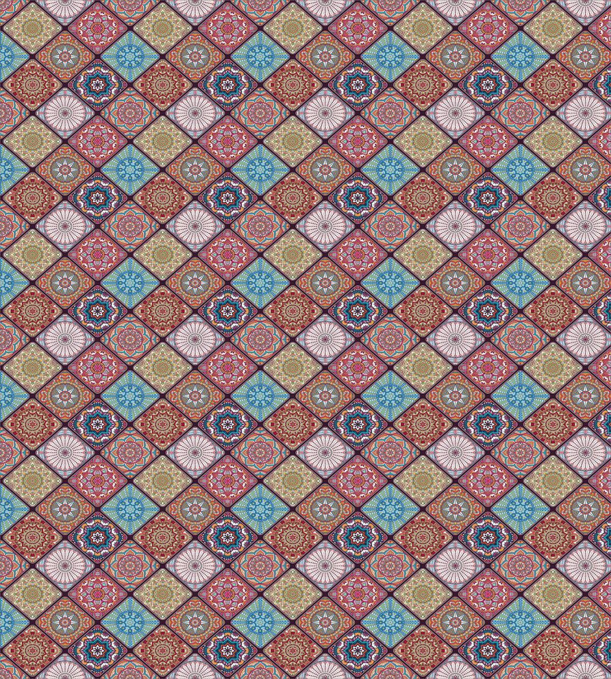 Colorful Mosaic Floral — Pattern