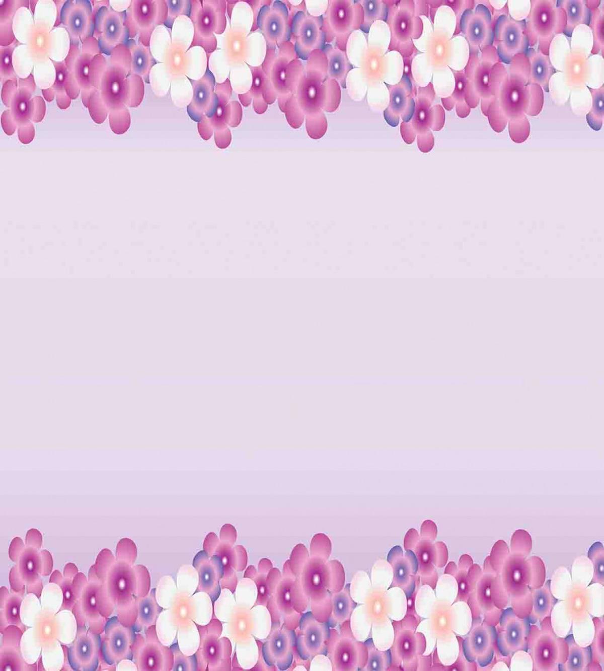 Floral Petals in Spring — Pattern