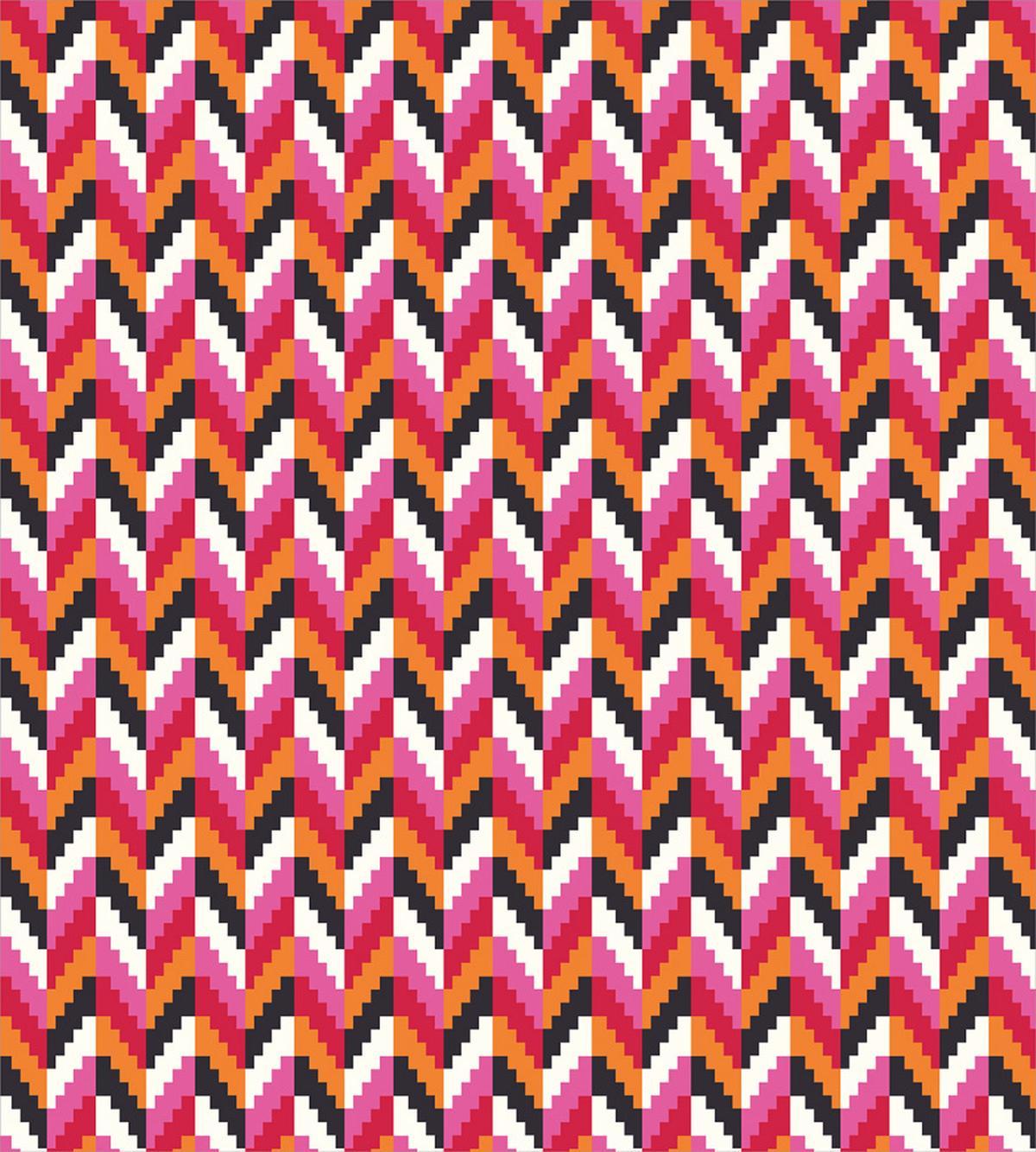 Pixel Art Herringbone — Pattern