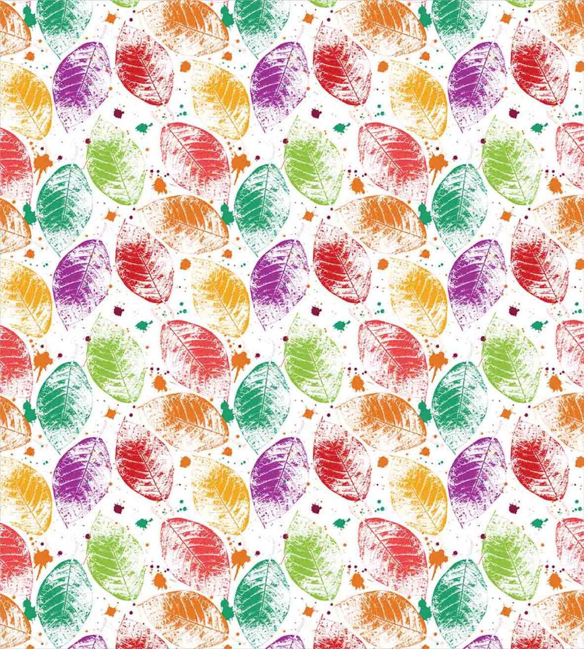 Colored Autumn Leaves — Pattern