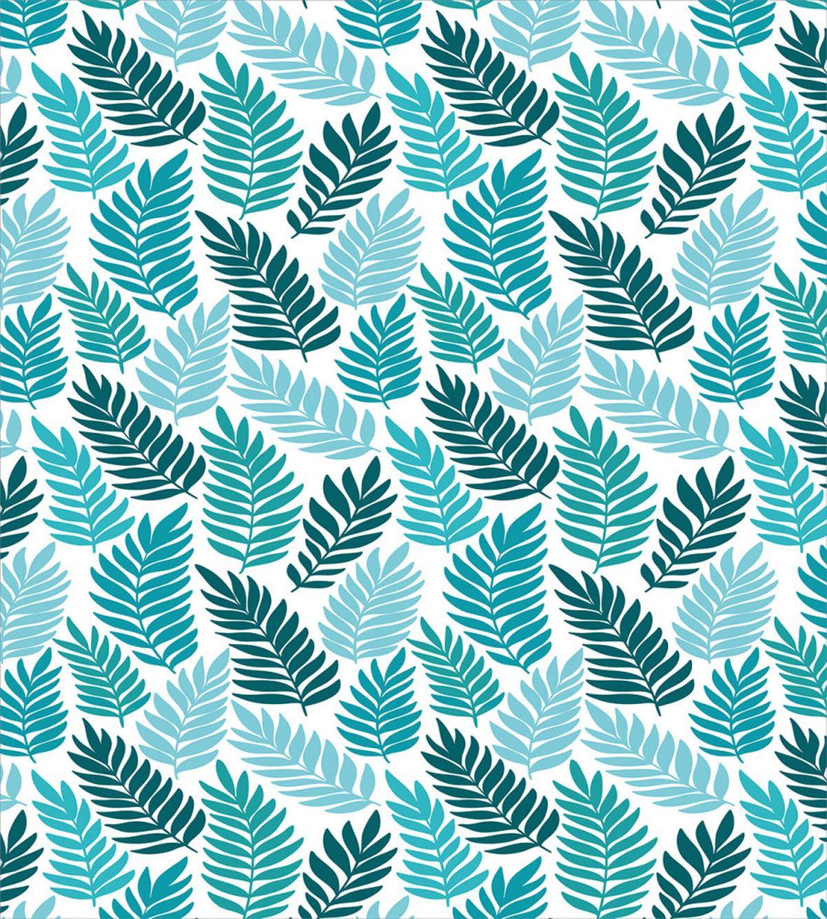 Exotic Tropical Leaves Art — Pattern