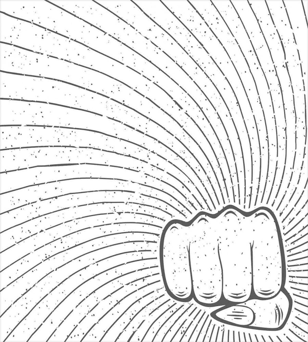 Female Punch Grunge — Pattern