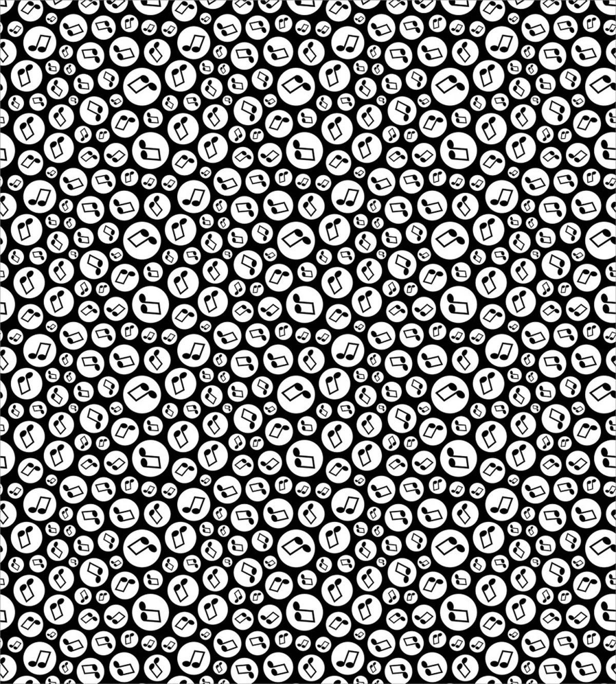 Fun Notes Circular Hoops — Pattern