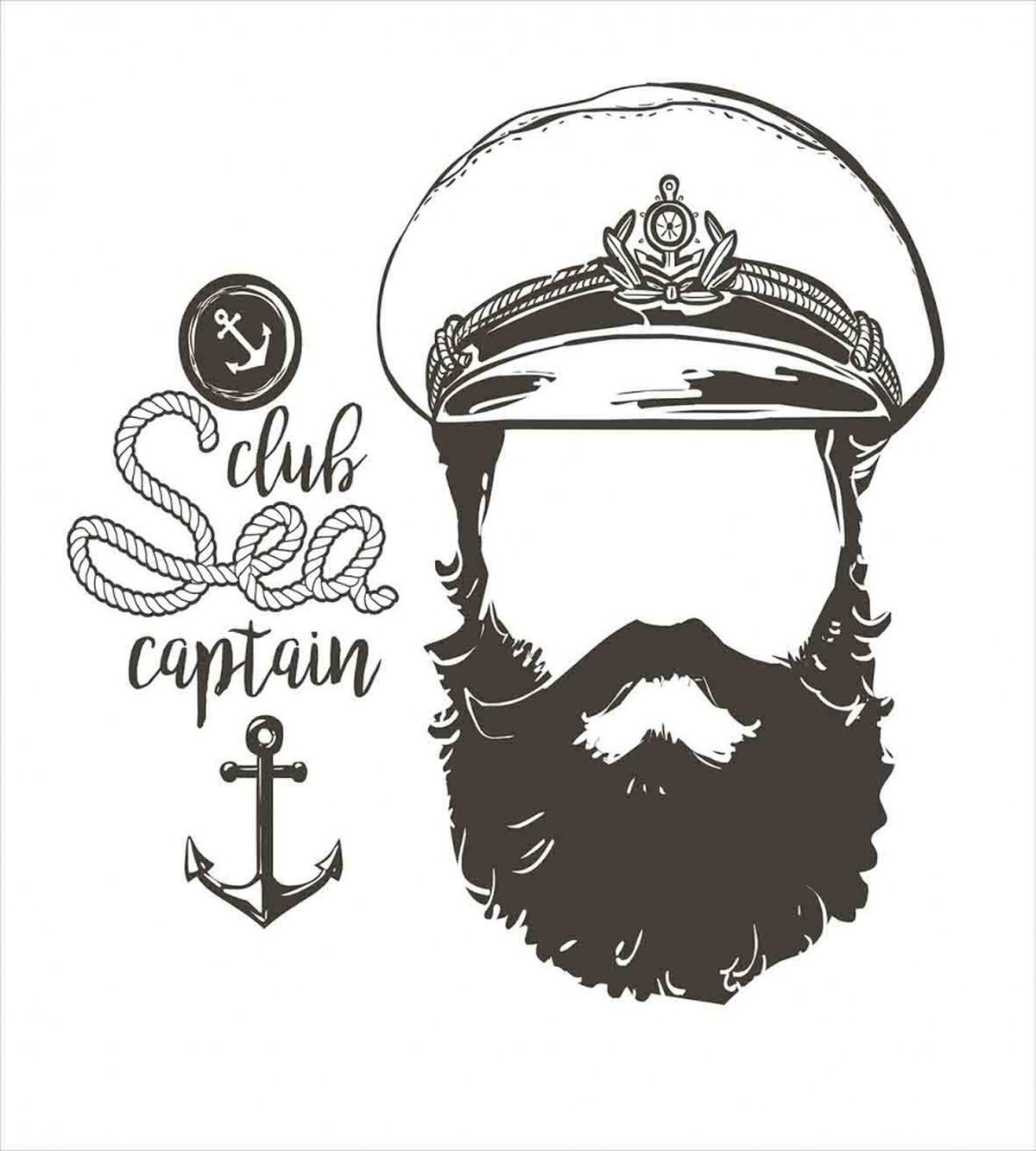 Hat and Beard Seaman — Pattern