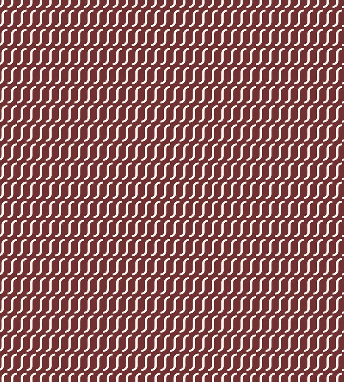 Cutrvy Wavy Lines Dark Tile — Pattern