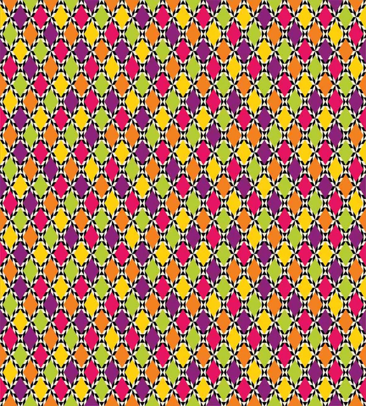 Colorful Diamond Shape — Pattern