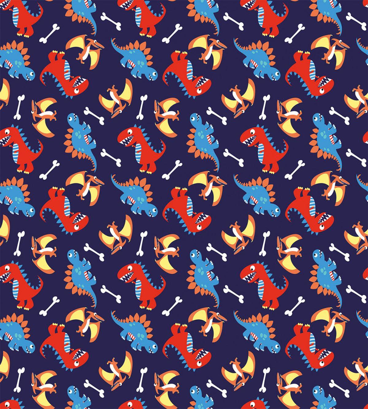 Dino Funny Expressions — Pattern