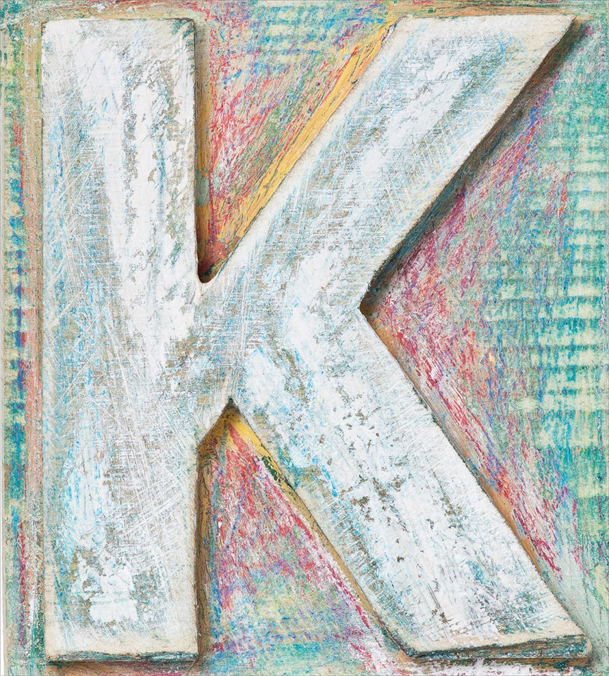 Scratched Looking K — Pattern