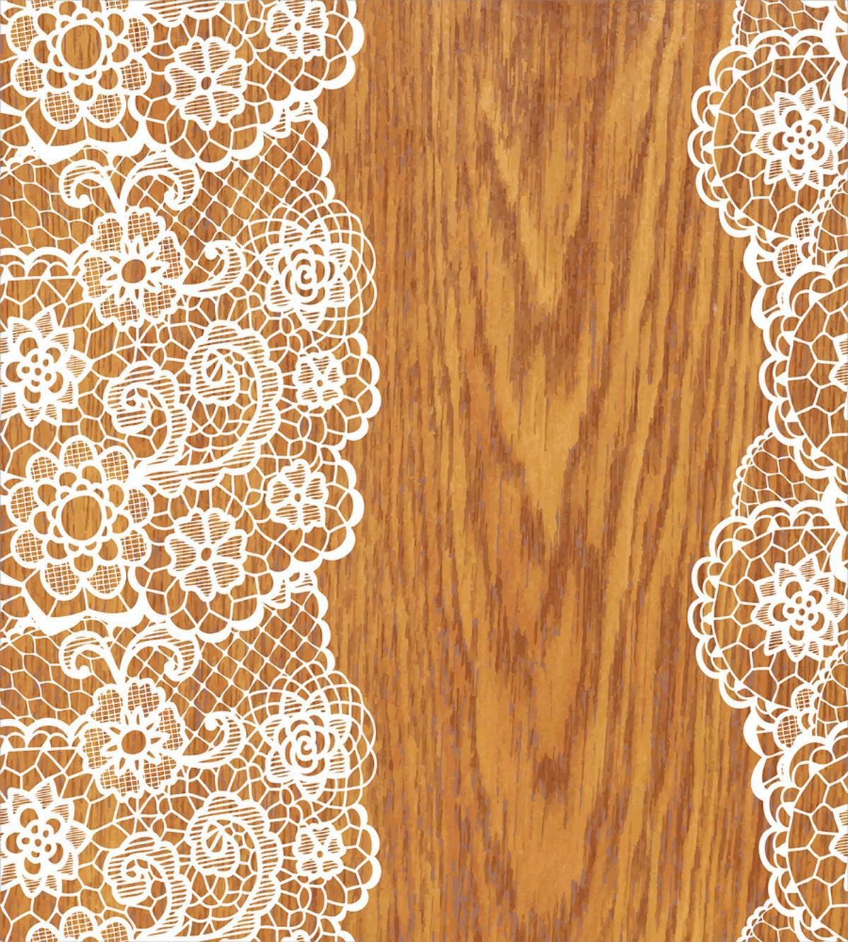 Lace Wooden Retro — Pattern