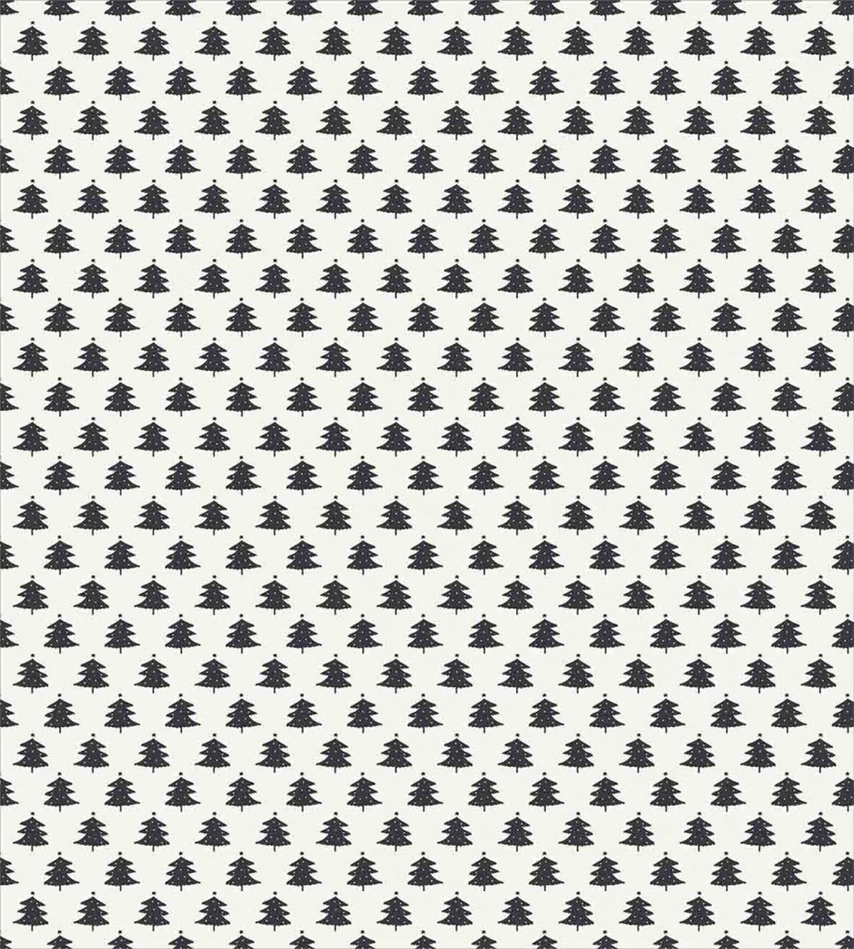 Fir Tree Silhouette — Pattern