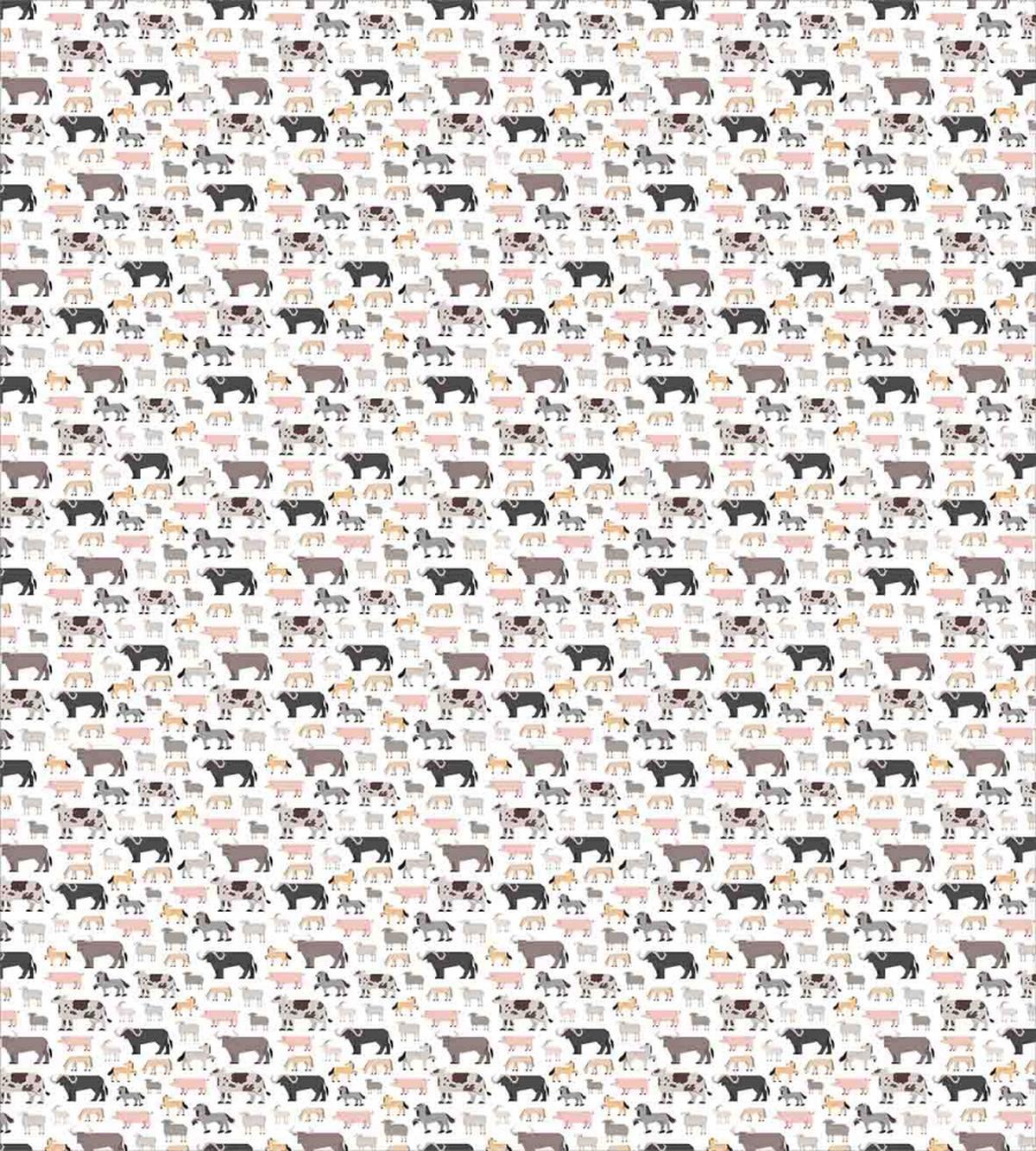 Graphic Cattle Design — Pattern