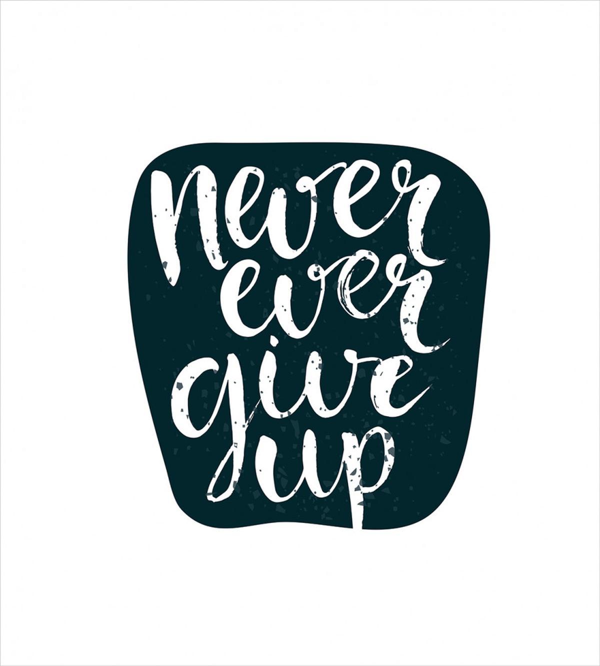 Never Ever Give — Pattern