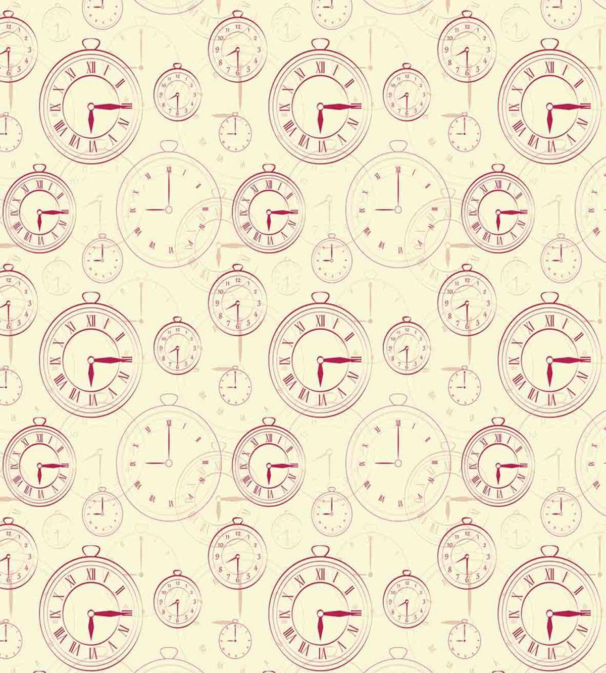 Roman Digits on a Clock — Pattern