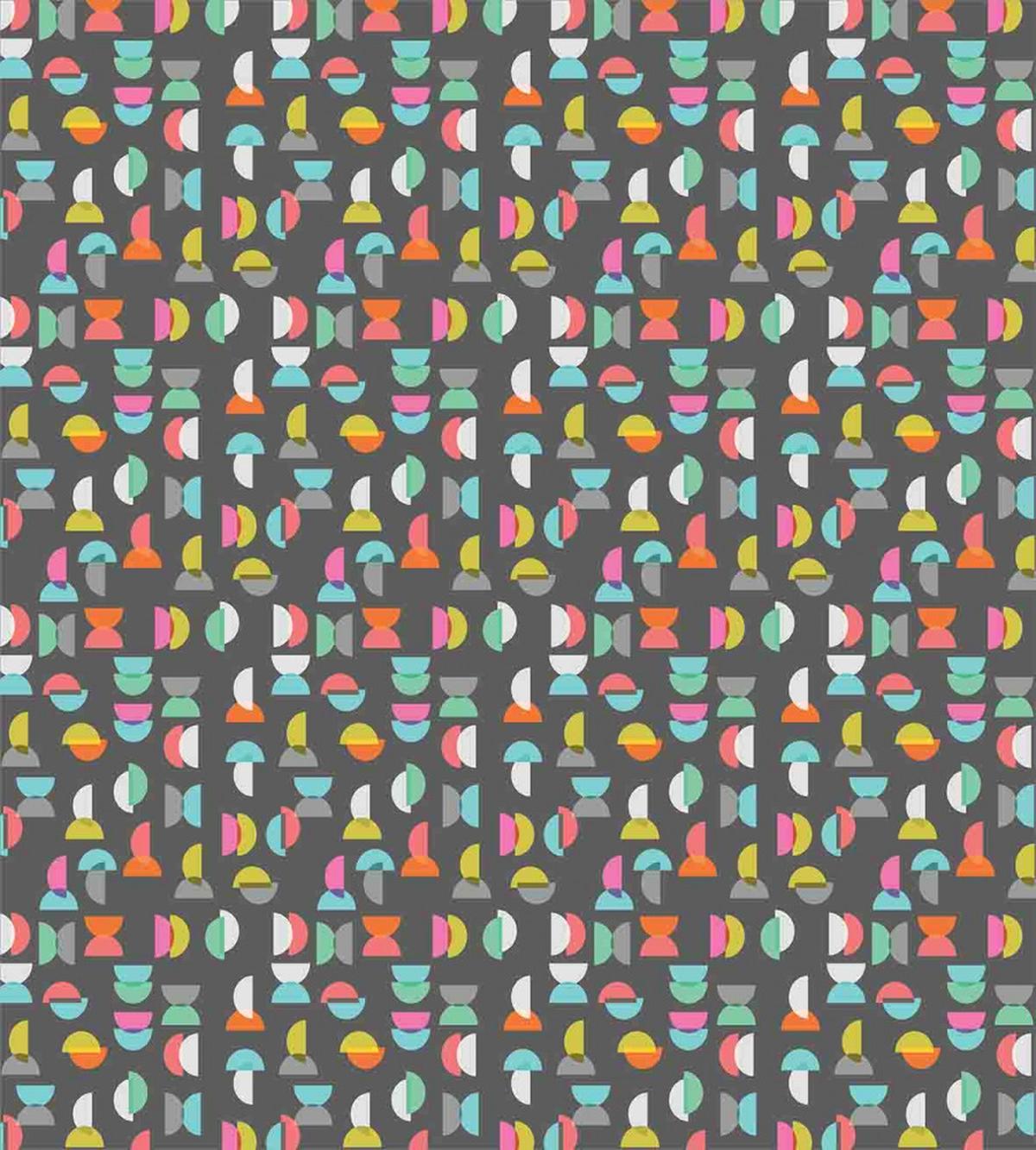 Half Circles Geometrical — Pattern