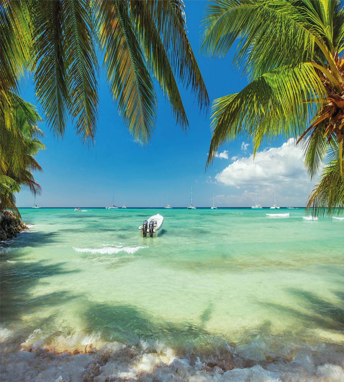 Surreal Sea Palm Tree — Pattern