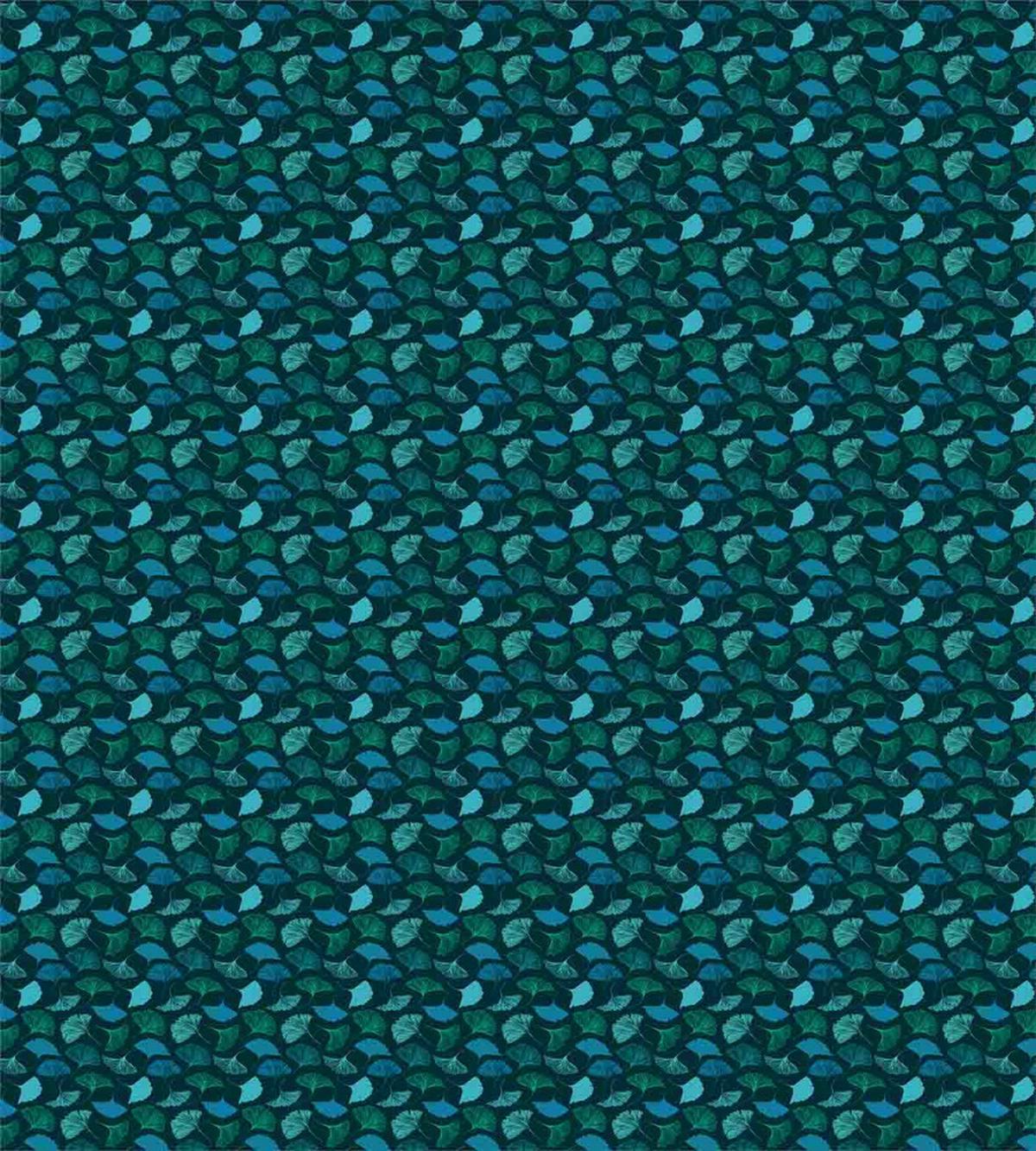 Exotic Ginkgo Leaves Motif — Pattern