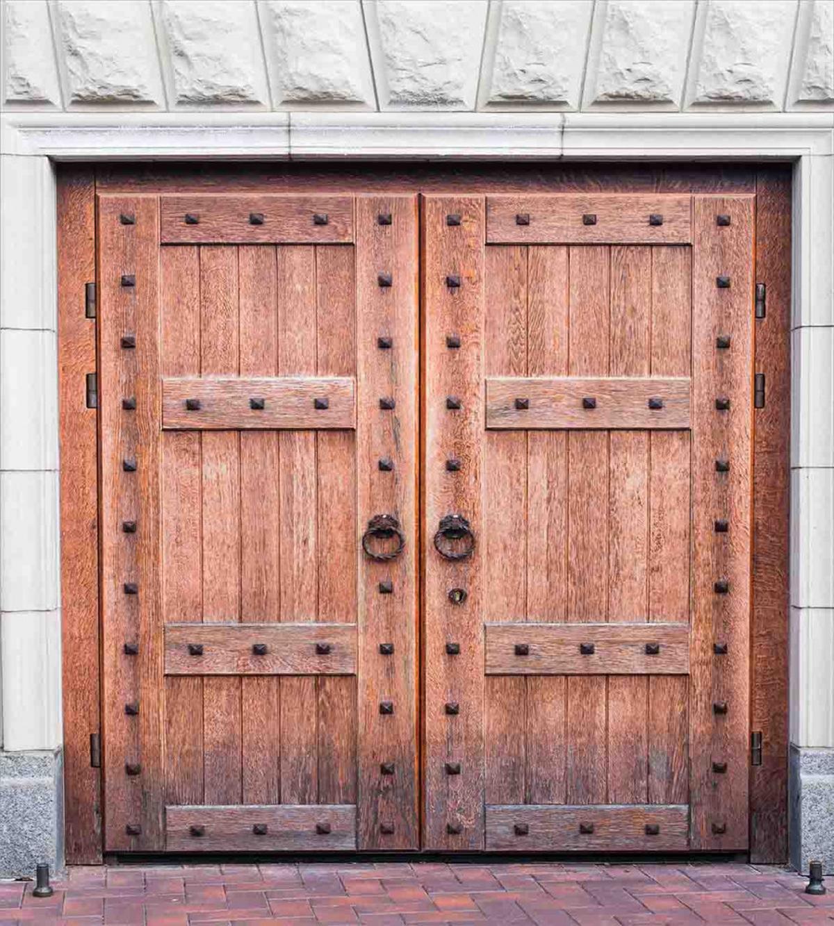 Antique French Wood Door — Pattern