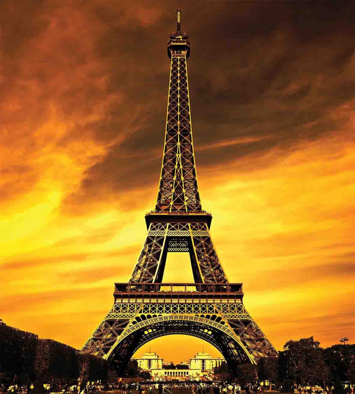 Paris Love Sunrise — Pattern