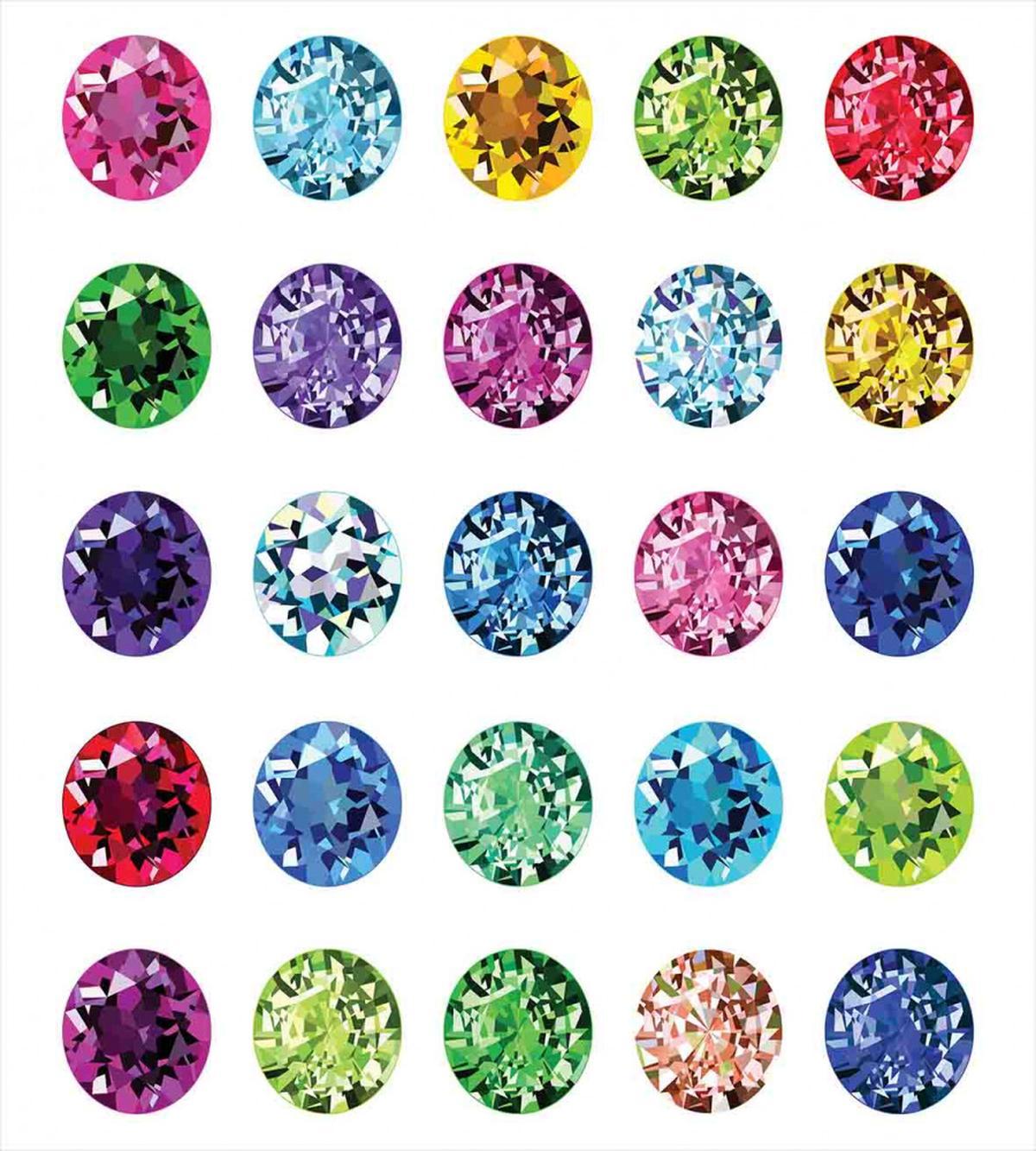 Oval Diamonds Emerald — Pattern