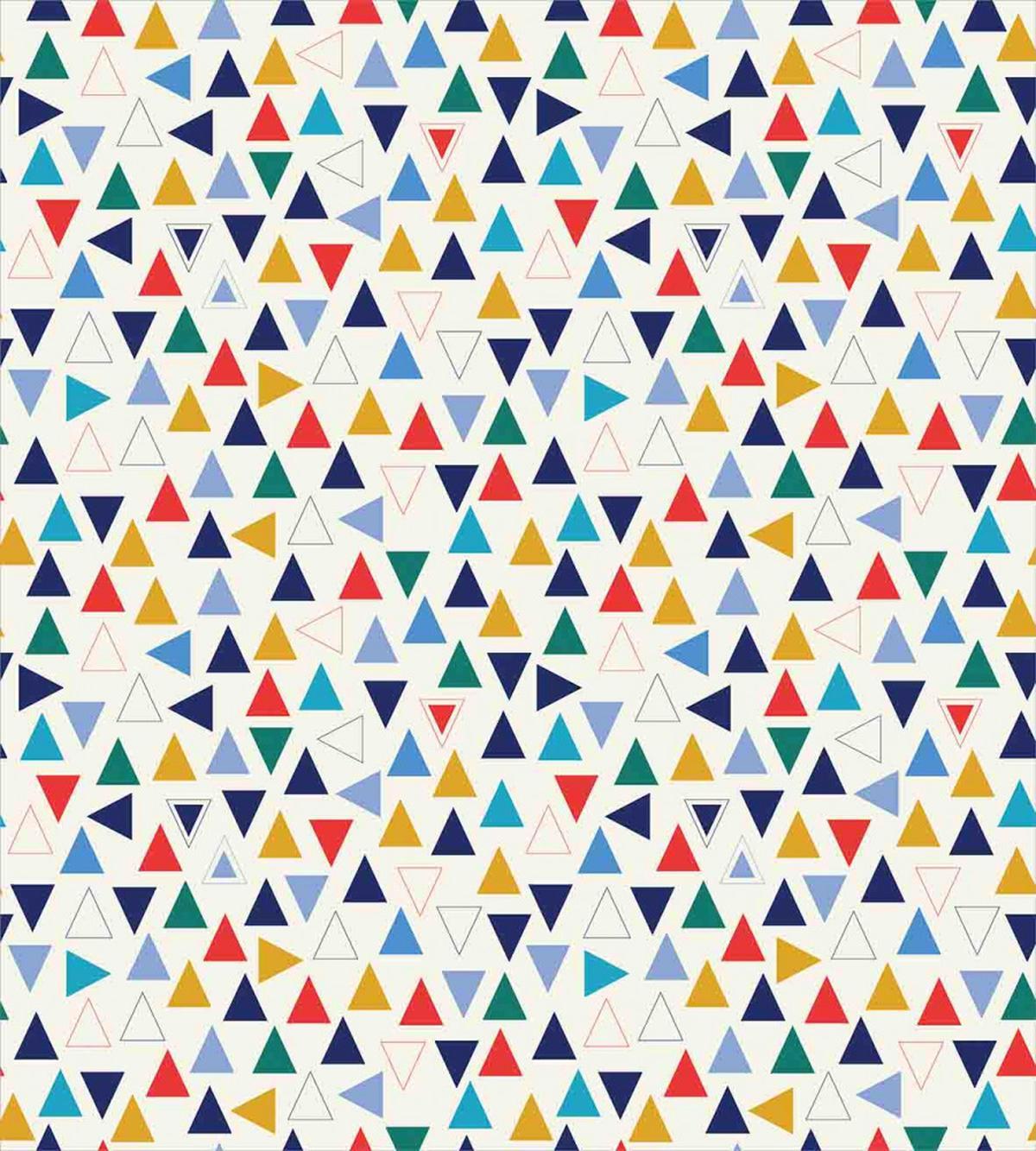 Colorful Simple Triangles — Pattern