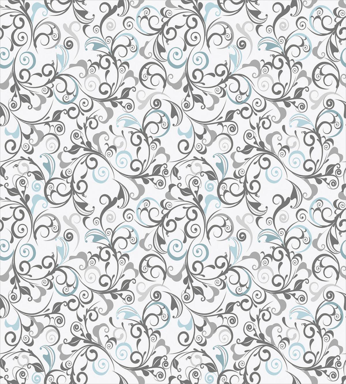 Damask Antique Curls — Pattern