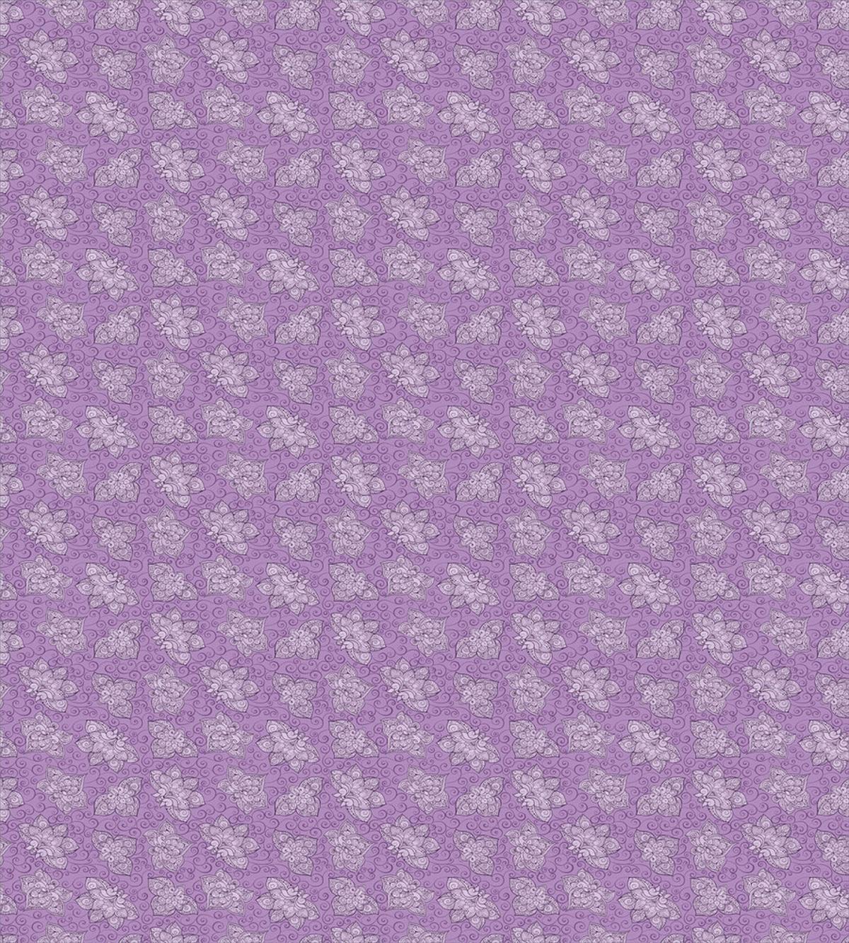 Pastel Zentangle Flowers Art — Pattern