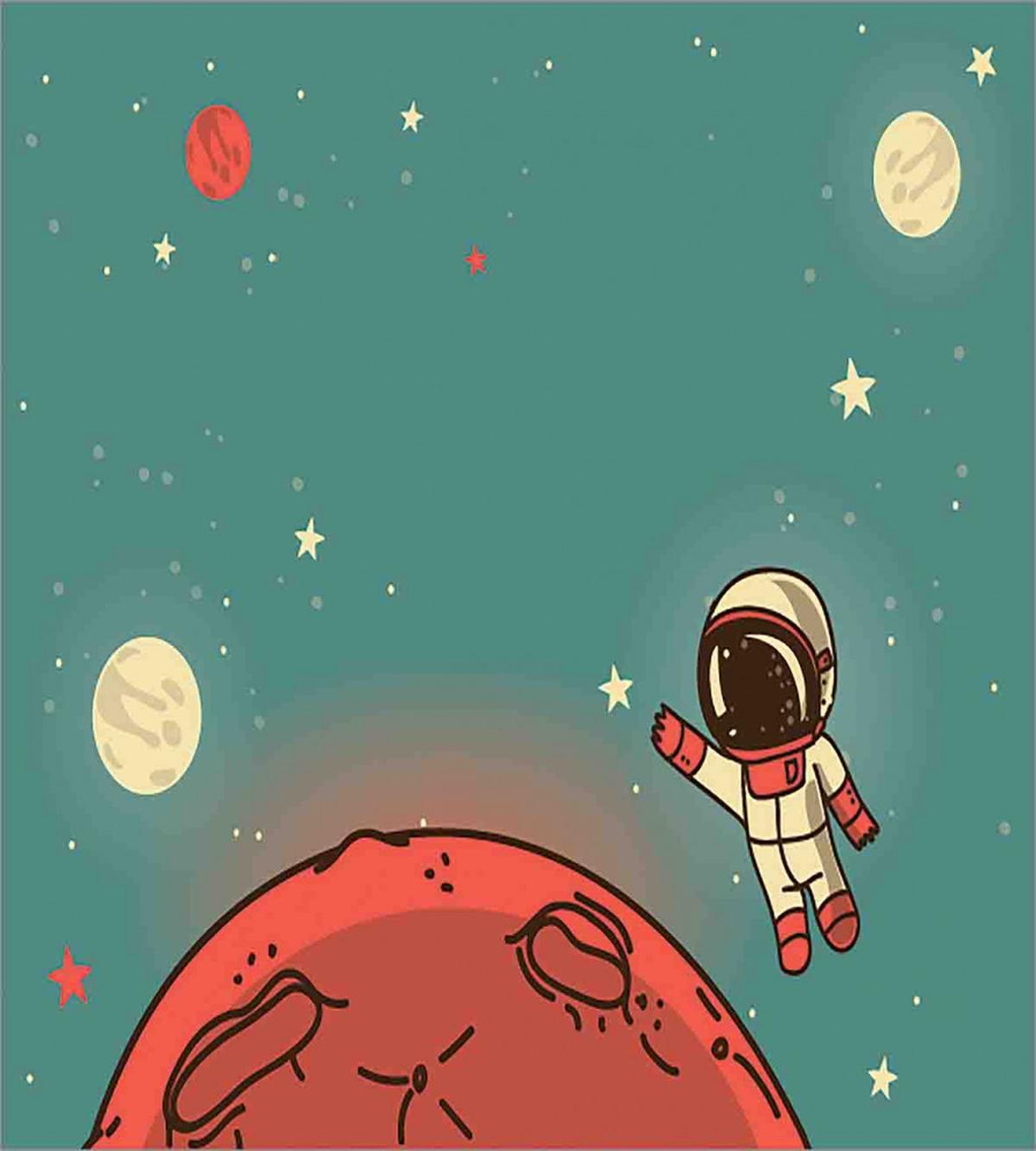 Doodle Cosmonaut — Pattern