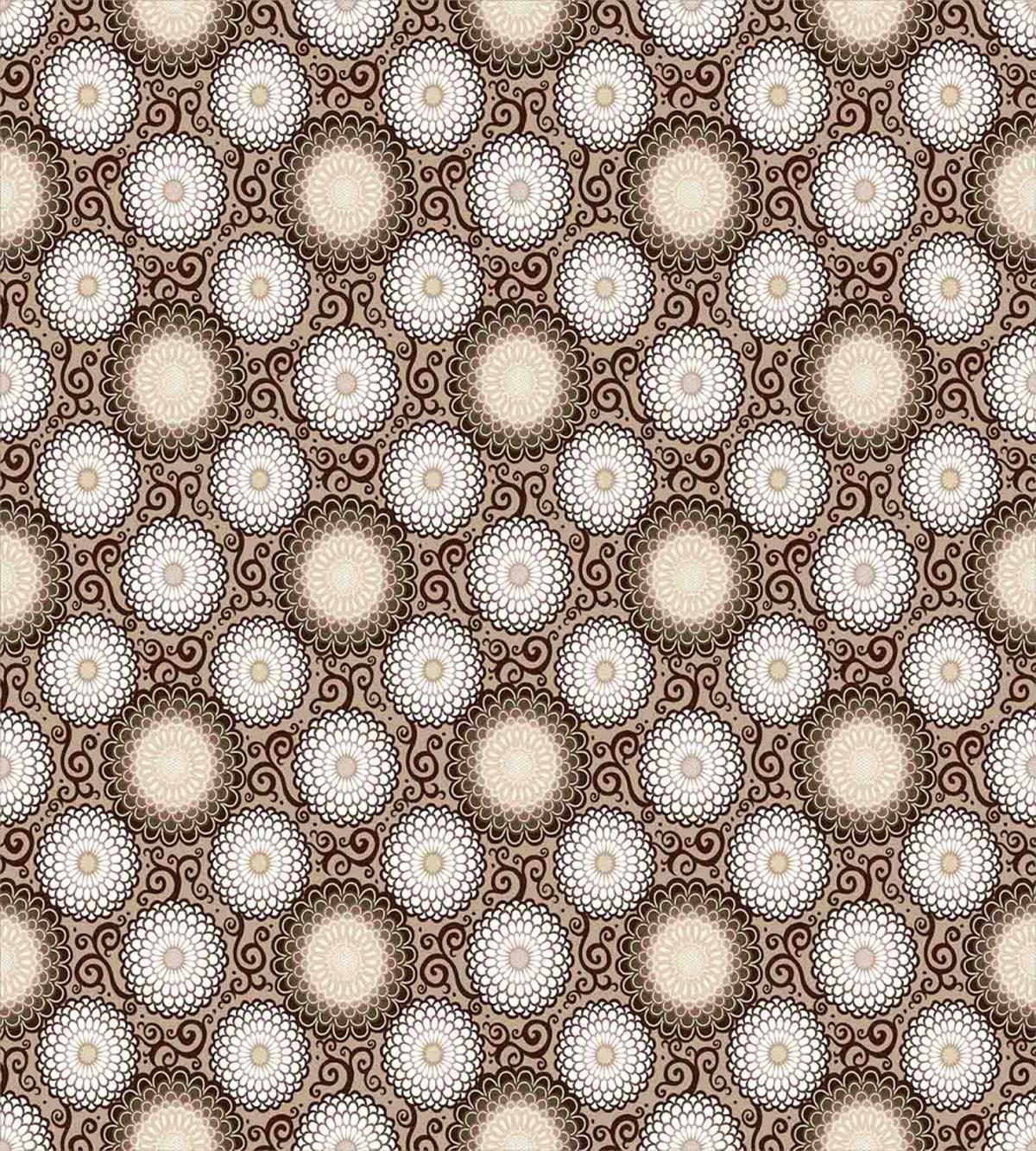 Dahlia with Large Petals — Pattern