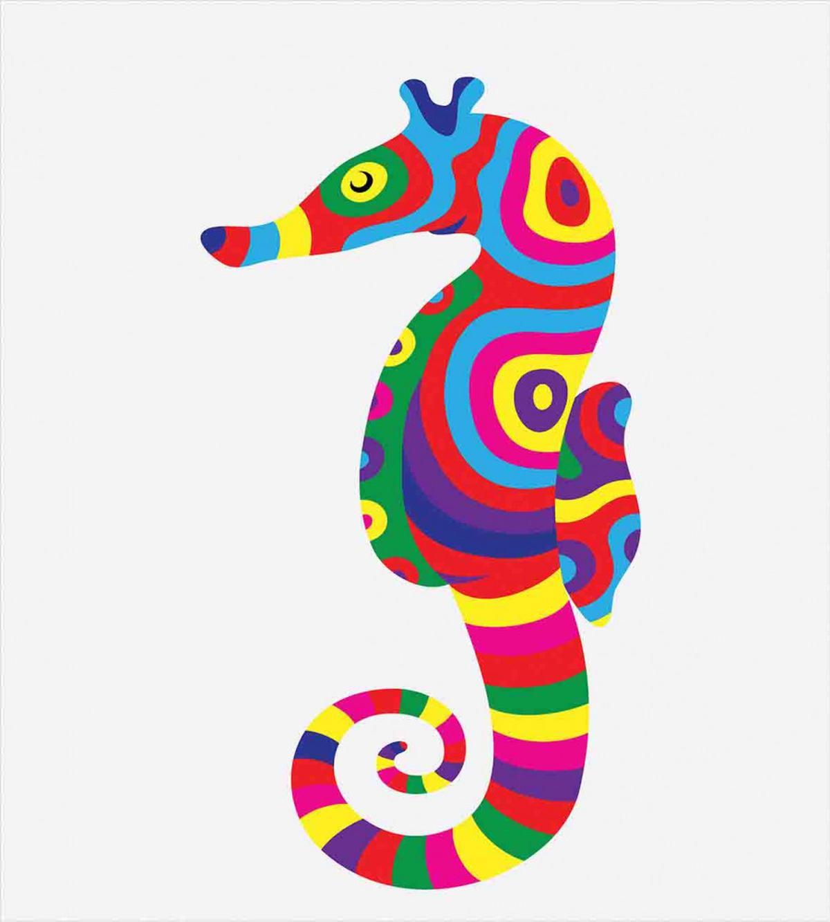 Funny Colorful Fauna — Pattern