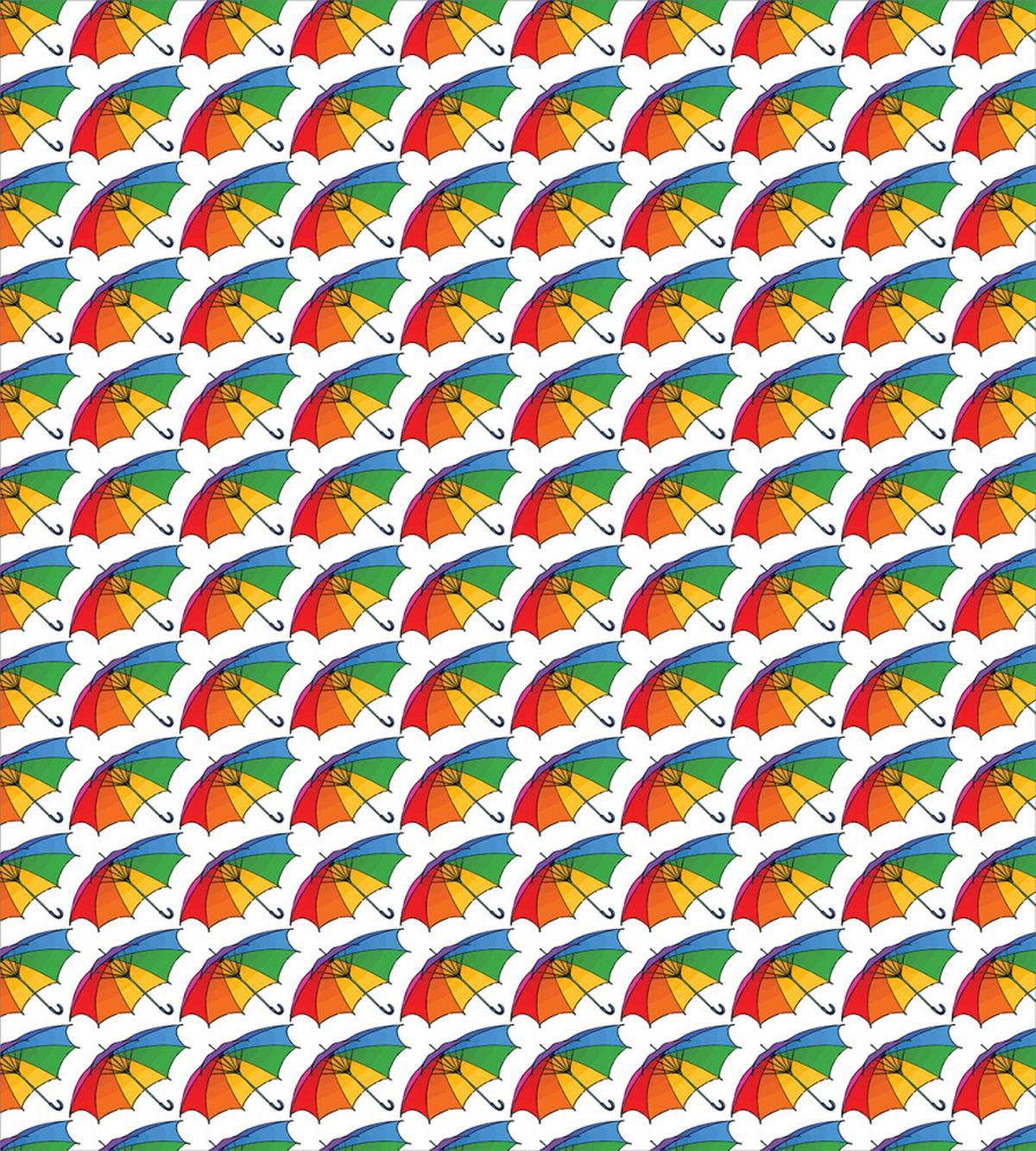 Rainbow Colored Canopy — Pattern