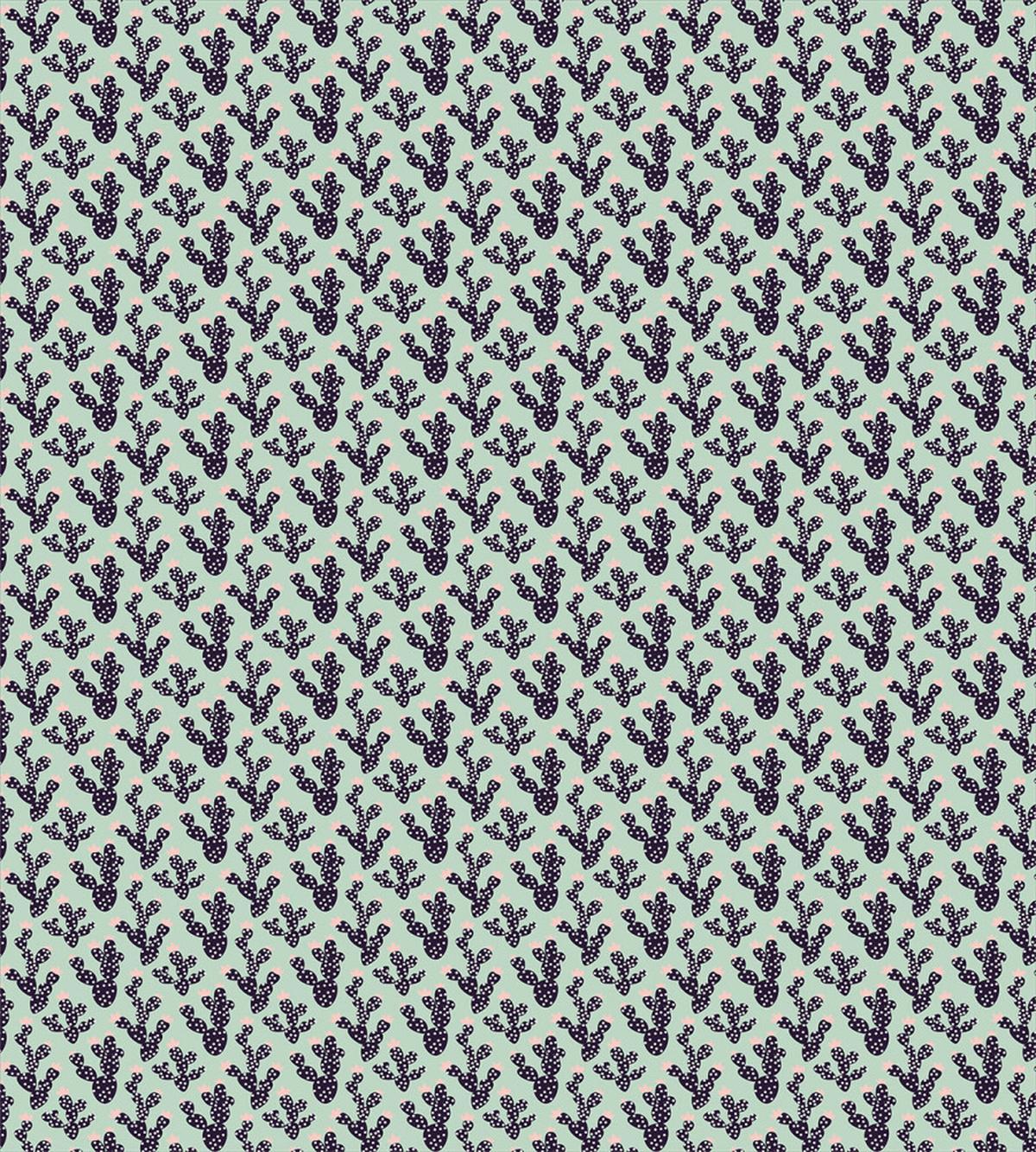 Prickle Plant and Polka Dots — Pattern