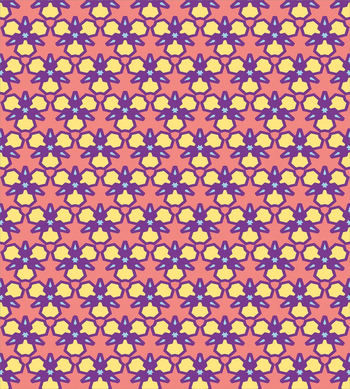 Retro Triangles Motifs — Pattern