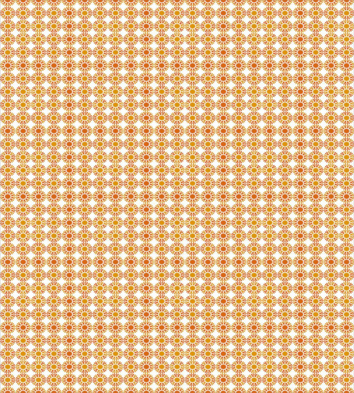 Monochrome Abstract Flowers — Pattern