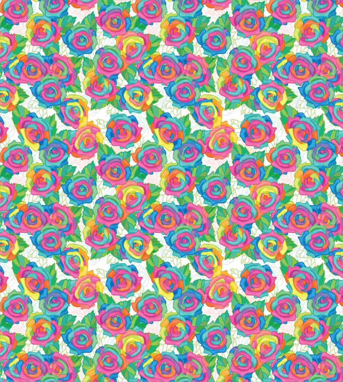 Spring Rose Blossoms — Pattern