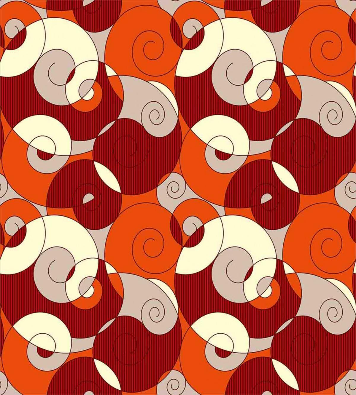 Spiral Abstract Stripes — Pattern