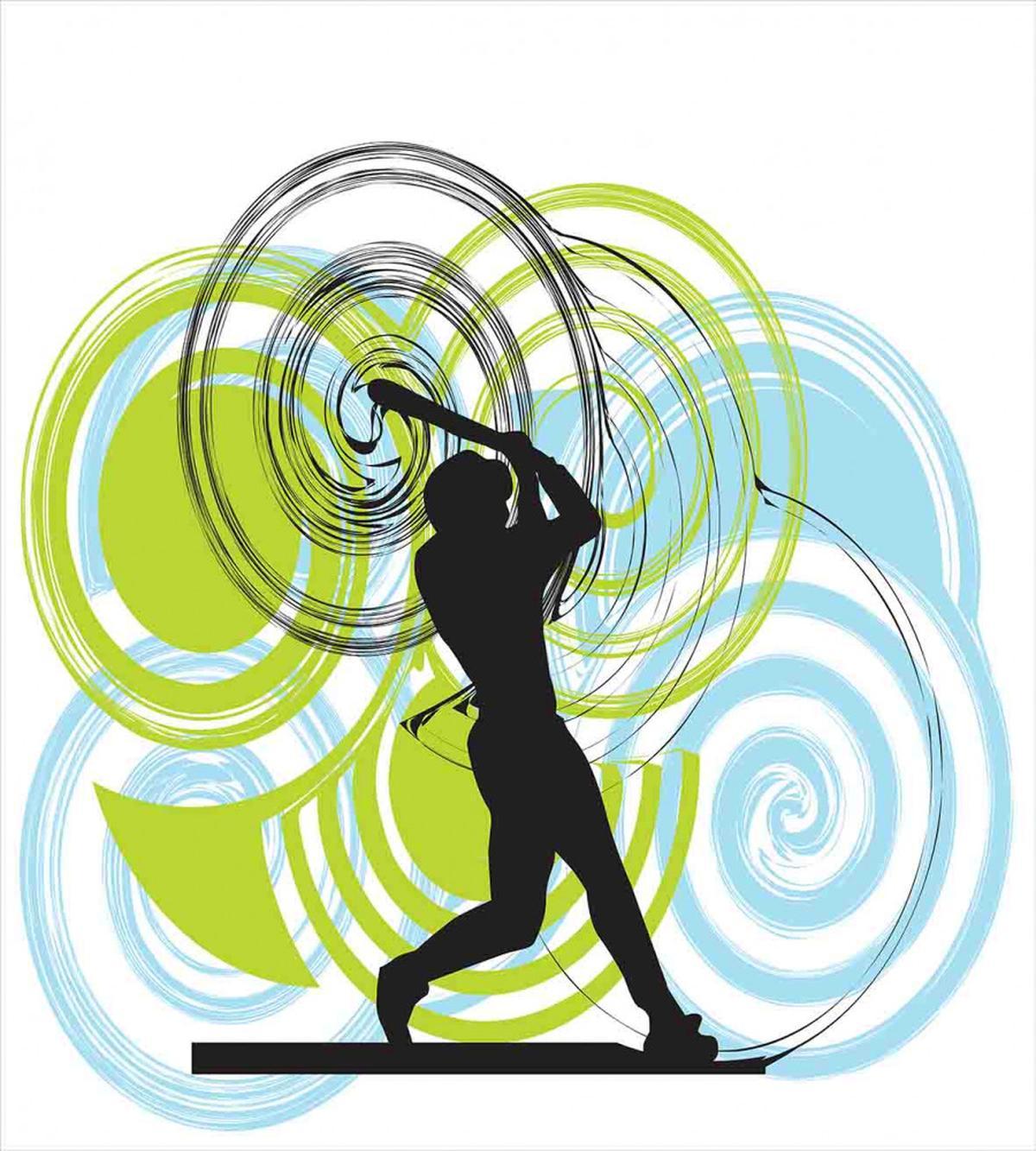 Baseball Player Circles — Pattern